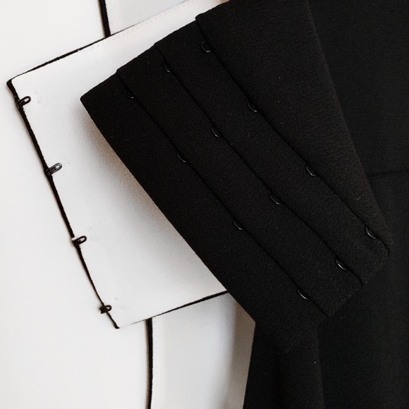 NEW T by Alexander Wang Cutout V Neck Black Dress - Picture 10 of 14